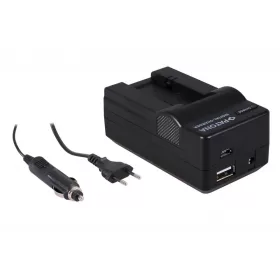   PATONA 4in1 töltő SONY-akkumulátorhoz NP-FC10, NP-FC11, NP-FC11, beleértve a KFZ-töltőt is.