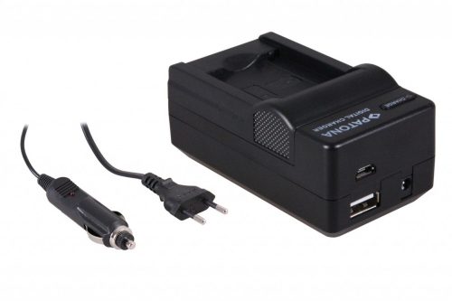 PATONA 4in1 töltő a Panasonic DMW-BCL7E SZ9 SZ3 XS1 FS50 BCL7-hez