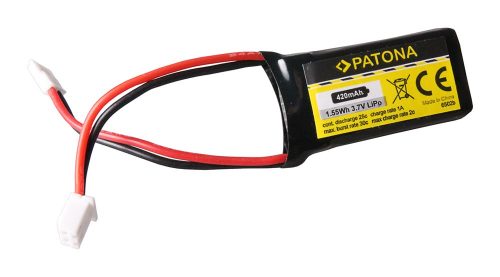 PATONA RC akkumulátor 3,7V 420mAh Walkera