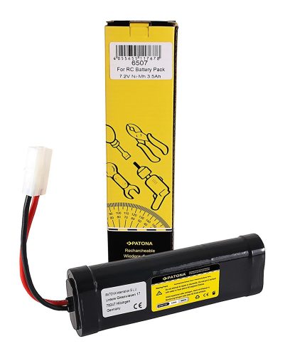 PATONA RC akkumulátor 7,2V 3500mAh Tamiya Ni-MH a Tamiya RC