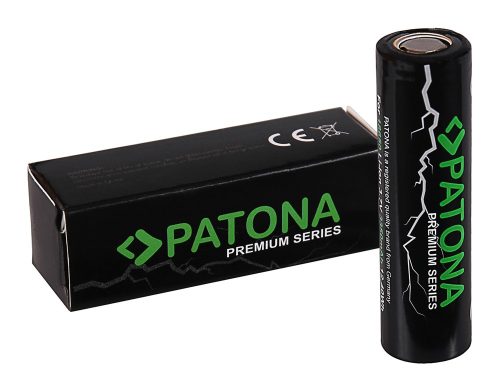 PATONA Prémium 18650-es cellás 18650 Li-ion akkumulátor(nem védett)