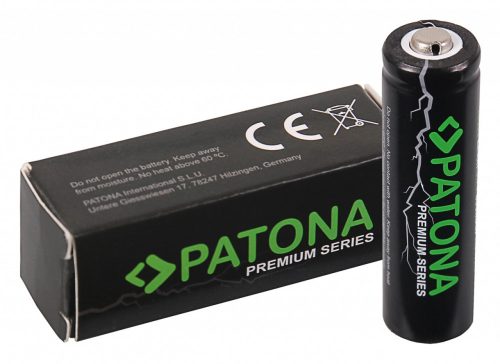 PATONA Premium 14500 ICR14500 cellás Li-Ion akkumulátor