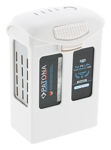 PATONA Platinum DJI Phantom 4 (Advanced, Phantom 4 Plus, Pro, Pro Obsidian) Akkumulátor 5200mAh