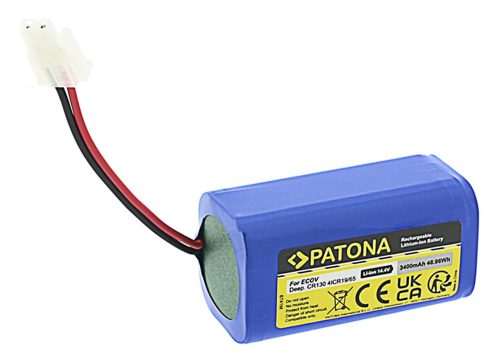 PATONA Akkumulátor  Ecovacs Deebot CR130 4ICR19/65
