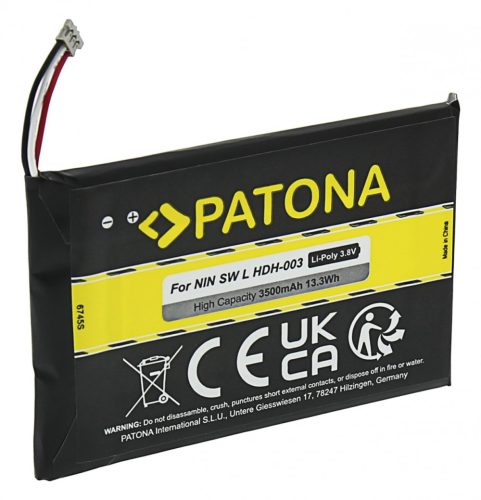PATONA akkumulátor -Nintendo Switch/Lite 