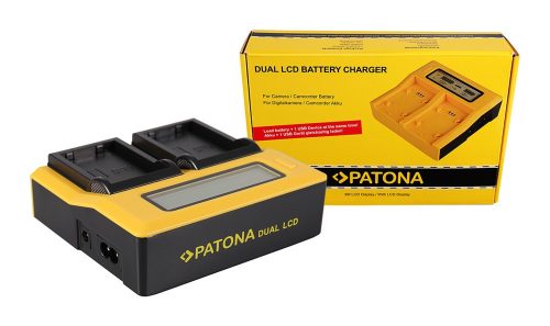 PATONA Dupla LCD USB töltő Nikon EN-EL9 EN-EL9