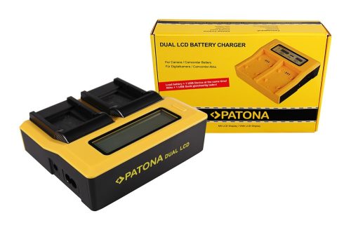 PATONA Dupla LCD USB töltő  Casio Nikon EN-EL11