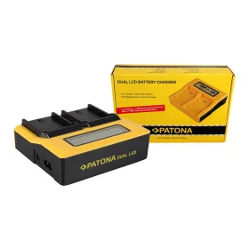 PATONA Dupla LCD USB töltő Canon LPE6 LP-E6