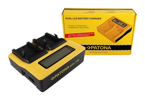 PATONA Dupla LCD USB töltő Nikon EN-EL1 EN-EL1