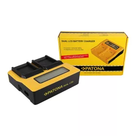 PATONA Dupla LCD USB töltő  Samsung SLB-07A