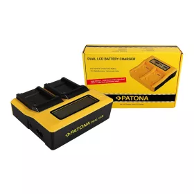 PATONA Dupla LCD USB töltő  Canon NB-8L Powershot A2200