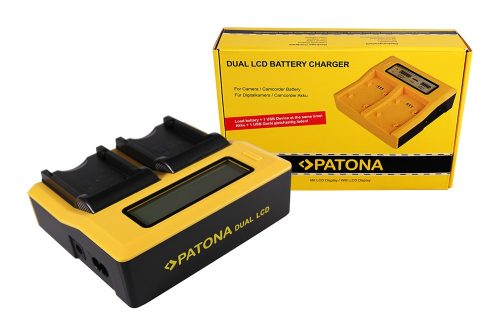PATONA Dupla LCD USB  töltő Pentax D Li109 DLi109 D-Li109 D-Li109