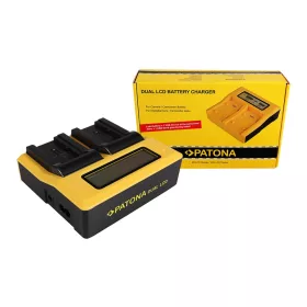 PATONA Dupla LCD USB töltő  Canon BP-718