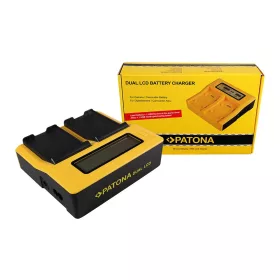PATONA Dupla LCD USB  töltőberendezés  Samsung EB-F1A2GBU