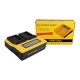 PATONA Dupla LCD USB  töltőegység Nikon EN-EL23