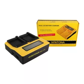   PATONA Dupla LCD USB töltő  Samsung B740E Galaxy NX mini NXF1 S4 Zoom S4 Zoom LTE SMC101