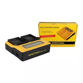   PATONA Dupla LCD USB  töltő a Samsung BP1900 BP-1900 EDBP1900 ED-BP-1900 készülékhez