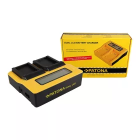 PATONA Dupla LCD USB töltő Canon LP-E17