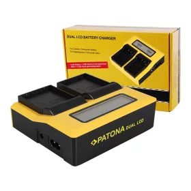 PATONA Dupla LCD USB töltő Olympus BLH-1