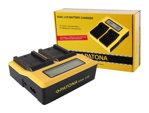 PATONA Dupla LCD USB  töltő Sony NP-FZ100