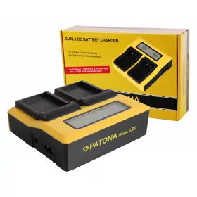 PATONA Dupla LCD USB  töltő Fujifilm GFX50R