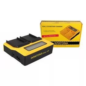 PATONA Dupla LCD USB töltő Canon BP-A30