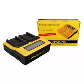   PATONA Dupla LCD USB  töltő Fuji NP-W235 Fujifilm X-T4 XT4-hez