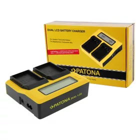   PATONA Synchron USB töltő  Olympus OM-1 BLX-1 LCD kijelzővel