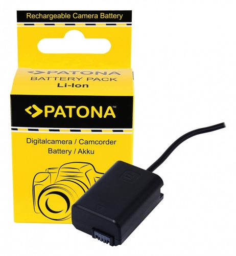 PATONA D-TAP bemeneti akkumulátor adapter (Sony NP-FW50 akkumulátor modellekhez)