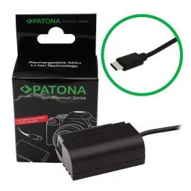   PATONA Prémium USB-C bemenetű akkumulátor adapter -Panasonic DMW-BLK22