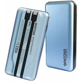   PATONA Prémium Powerbank Stark 1.0 PD65W 20.000mAh 2 integrált töltőkábellel USB-C Lightning