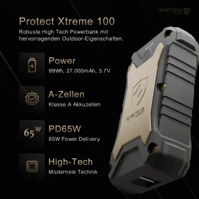 PATONA PROTECT Power Bank Extreme 100 PD65W 27,000mAh