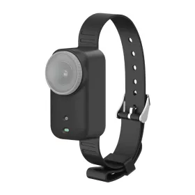   Puluz DJI Osmo Nano Szilikon szalag / kisállat nyakörv (fekete)