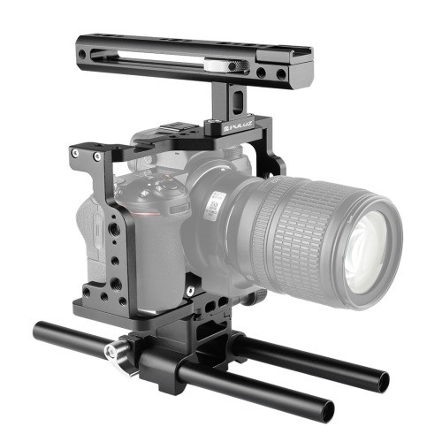 PULUZ Nikon Z6 / Z7 Videokamera RigCage/ Ketrec + foganytú (fekete)