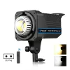 PULUZ 120W Stúdió Videólámpa - 7500 LUX 2700-6500K LED Bowens Stúdió Világítás távirányítóval