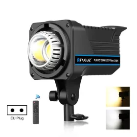   PULUZ 120W Stúdió Videólámpa - 7500 LUX 2700-6500K LED Bowens Stúdió Világítás távirányítóval