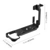 PULUZ Nikon Z6III / Z6II L-Bracket/ Kameramarkolat (fekete)