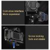 PULUZ Nikon Z6III / Z6II L-Bracket/ Kameramarkolat (fekete)