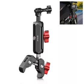   PULUZ Akciókamera CNC Magic Arm Rögzítő Satu -Tartó kar (21cm)