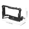 PULUZ Sony A7CM2 (Alpha 7C II) A7CR (Alpha 7CR) Rig Cage -Kameraketrec (fekete)