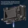 PULUZ Sony A7CM2 (Alpha 7C II) A7CR (Alpha 7CR) Rig Cage -Kameraketrec (fekete)