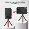 PULUZ Sony A7CM2 (Alpha 7C II) A7CR (Alpha 7CR) Rig Cage -Kameraketrec (fekete)