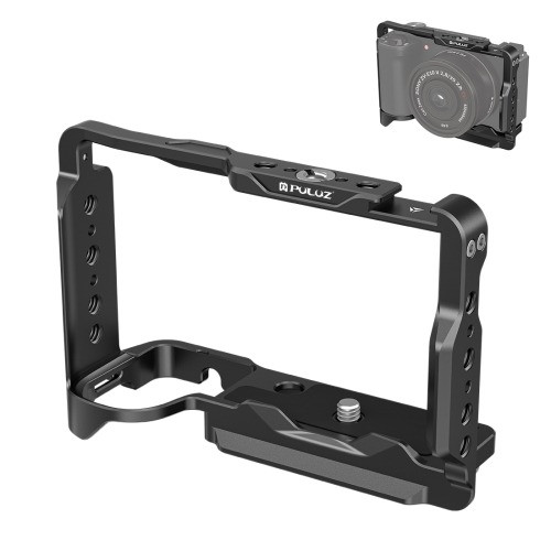 PULUZ Sony ZV-E10 II / ZV-E10M2 Kamera RigCage -Ketrec (fekete)