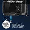 PULUZ Sony ZV-E10 II / ZV-E10M2 Kamera RigCage -Ketrec (fekete)
