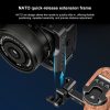 PULUZ Sony ZV-E10 II / ZV-E10M2 Kamera RigCage -Ketrec (fekete)