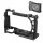 PULUZ Sony A6500 A6400 A6300 A6000 Kamera RigCage -Ketrec (fekete)