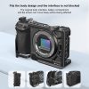 PULUZ Sony A6500 A6400 A6300 A6000 Kamera RigCage -Ketrec (fekete)