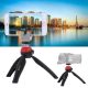 PULUZ Pocket Mini Tripod/ Kamera Állvány + Gömbfej (piros)