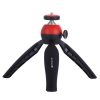 PULUZ Pocket Mini Tripod/ Kamera Állvány + Gömbfej (piros)