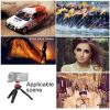 PULUZ Pocket Mini Tripod/ Kamera Állvány + Gömbfej (piros)
